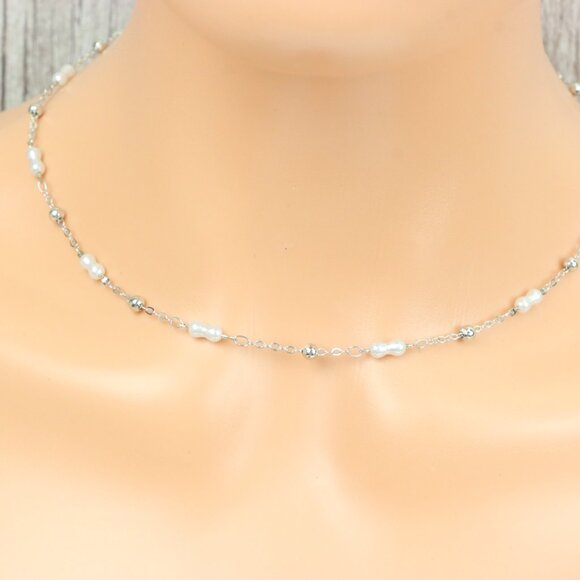 "Minimalist Necklace Chain, Elegant Jewelry for Women & Girls | MLCRC2143 - Picture 7 of 10